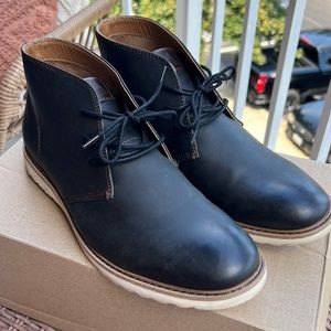 Mens Aldo dress shoes dark brown